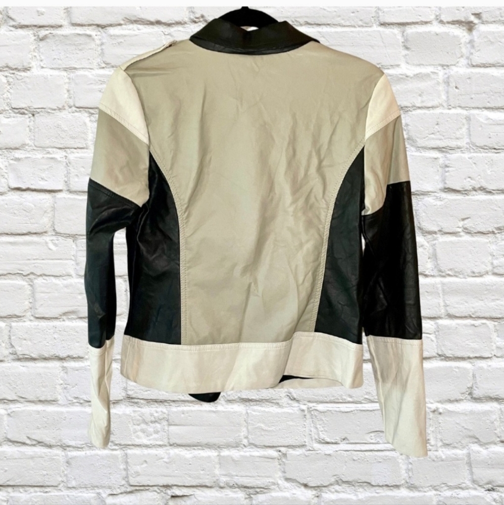 XOXO Faux Leather Bomber Jacket - Picture 2 of 3